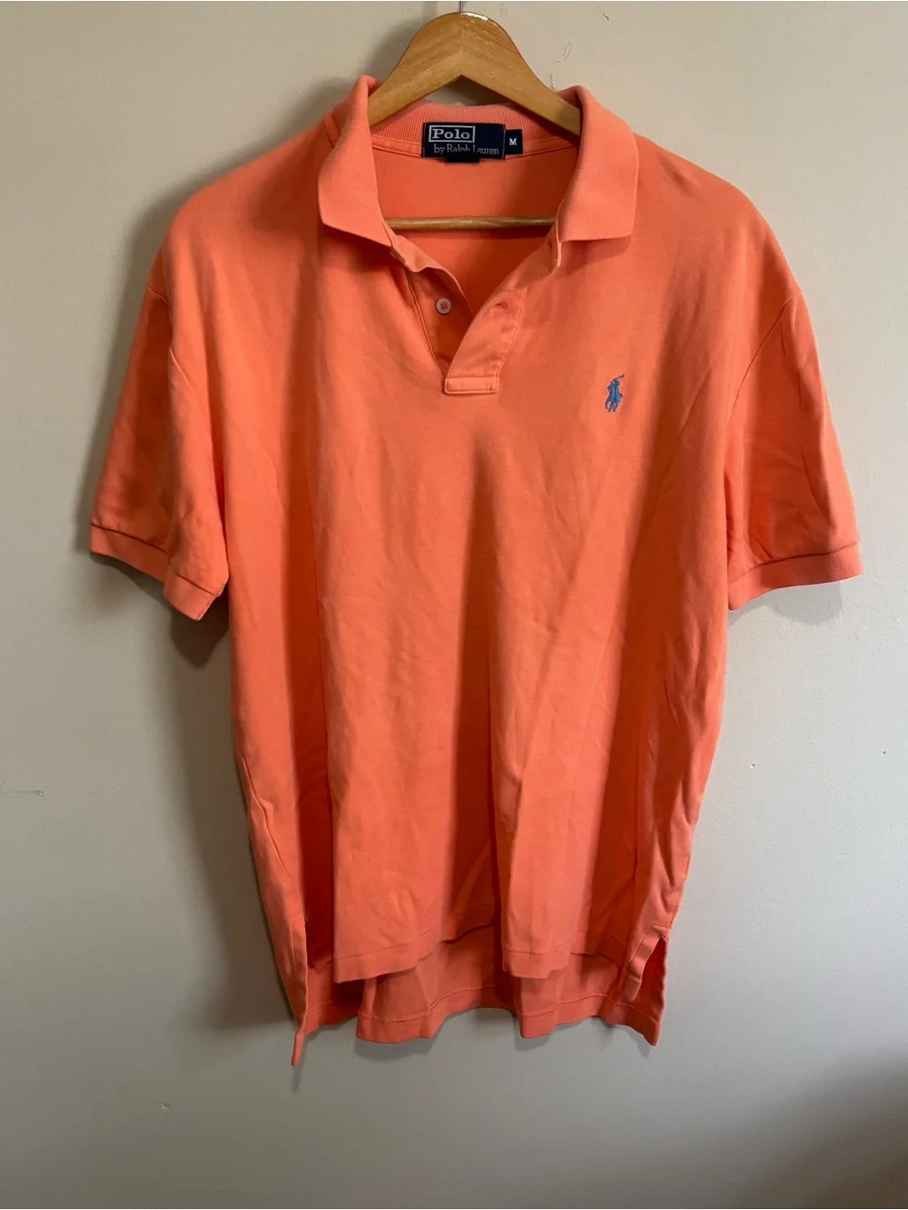 Polo Ralph Lauren Classic Fit Tangerine Orange Polo Shirt Men’s M